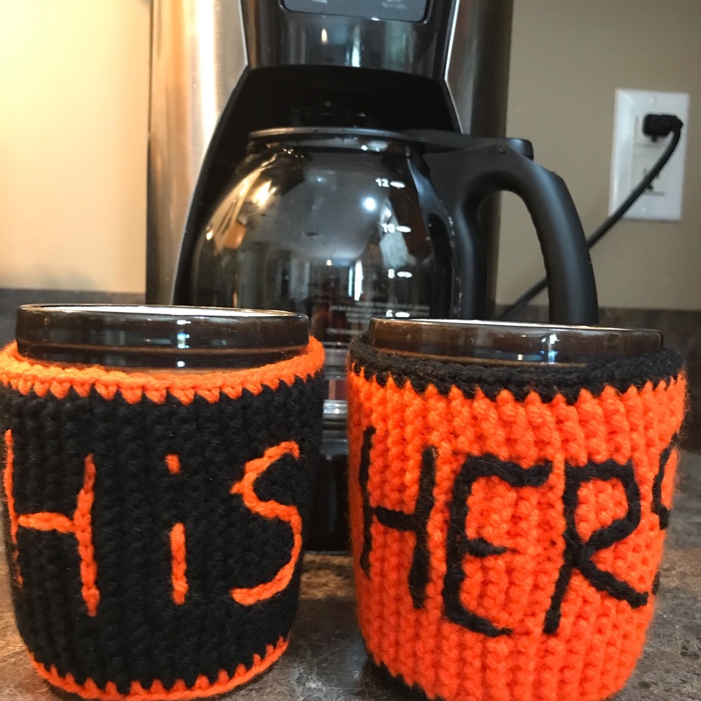 NEW Knitted Cozy for Coffee Mugs